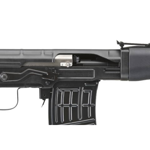 LCT SVD Dragunov Electric Airsoft Sniper Rifle (Color: Black)